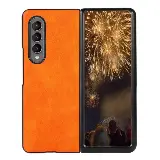 Hard Case Casing Samsung Galaxy Z Fold 3 Motif Kulit Jeruk — 5