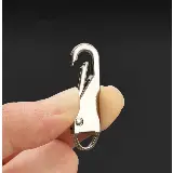 Kait Zipper Kepala Resleting Universal Logam, Praktis dan Multifungsi — 4