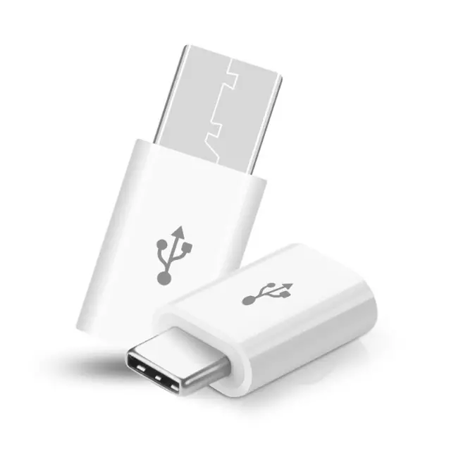 Micro USB to Type C Converter Cable Konektor Tipe C