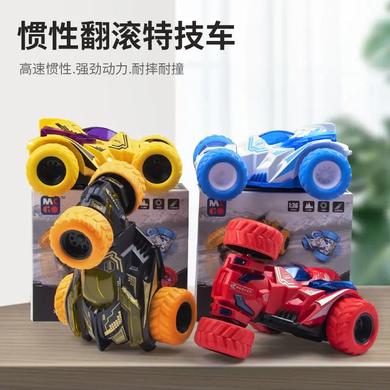 Mainan Mobil Mobilan Pull Back Sport Cars Monster Putar 360 Shockproof