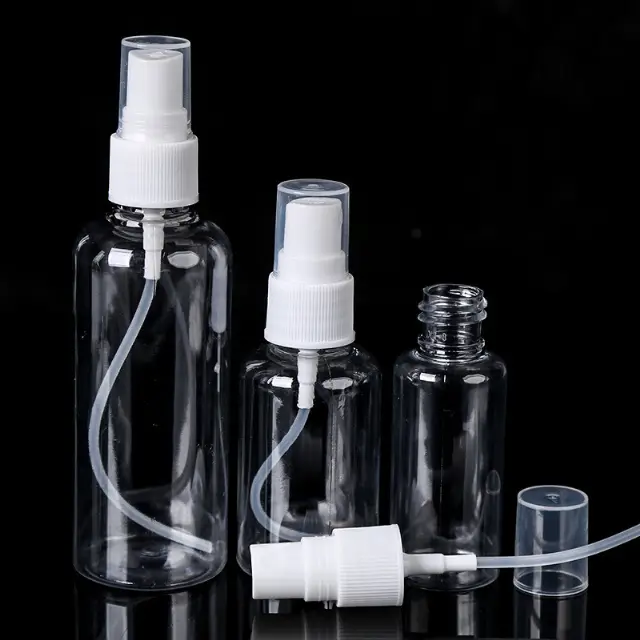 Botol Kosmetik Semprot Spray Kosong Plastik 30ml 50ml 75ml 100ml