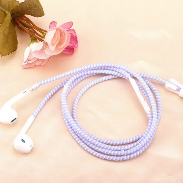 Pelindung Kabel 2 Warna untuk Kabel Charger dan Earphone