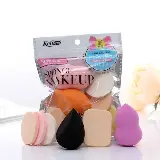 Spons Makeup Puff Bedak Wajah Beauty Blender Sponge Set 6 In 1 — 3