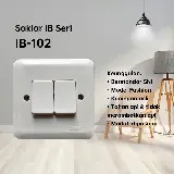 Saklar IB Stop Kontak Sakelar Tanam Indoor Standar SNI — 7