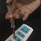 Obeng Tespen Tes Listrik Fleksibel Pipih Elektrik Ac — 3