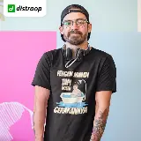 Kaos Lucu/Parodi Distroop - Pengen Mandi Bosen Gerakan — 5