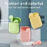 Headset bluetooth TWS 5.0 InPods i12 Earphone Wireless Macaron — 2