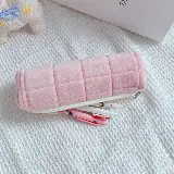 Kotak Tempat Pensil Velvet dengan Desain Bulu Serbaguna — 2