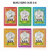 Buku IQRA Belajar Mengaji Anak Ukuran Besar dan Kecil — 7