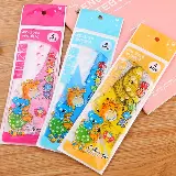 Set Penggaris Plastik Segitiga Lingkaran Derajat Kartun 15 Cm — 5