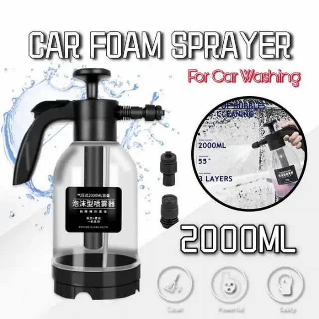 Sprayer Alat Cuci Busa Sabun Salju Halus Hand Snow Foam 2L