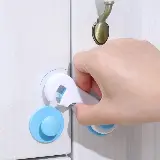 Pengaman Pintu Minimalis Kunci Laci Lemari Kulkas Baby Safety Lock — 4