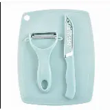 Satu Set Pisau Dapur / Pisau Satu Set Peeler Talenan — 2