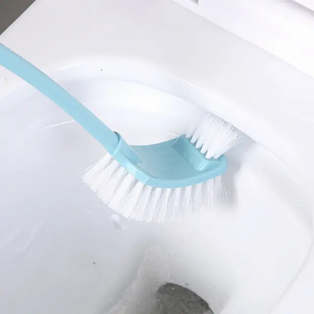 Sikat Pembersih Toilet Dengan Gagang Panjang 2 Sisi
