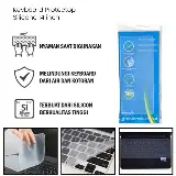 Pelindung Keyboard Cover Laptop Silicone 14inch Tipis Anti Air Debu — 4