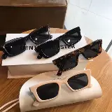 Kacamata Gaya Hitam Wanita Pria Style Korea Kekinian Import — 5