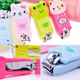 Gunting Kuku Karakter Lucu Korea Cartoon Nail Clipper Tangan Kaki — 4