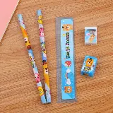 Alat Tulis Set Penghapus Rautan Pensil Karakter Lucu — 3