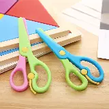 Gunting Kertas Anak - Anak Aman untuk Peralatan Sekolah — 3