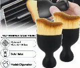 Sikat Pembersih Interior Mobil Car Cleaning Brush Gagang Pendek — 2