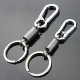 Karabiner Carabiner Gantungan Kunci Multifungsi Stainless Steel — 7