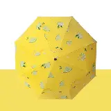 Payung Lipat Motif Buah Lemon Alpukat Jeruk Murah Import — 2