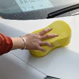 Sponge Busa Cuci Mobil Motor Piring Kuning - Foam Wash Tebal — 5