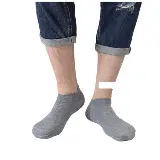 Kaos Kaki Pendek Wanita Pria Kaos Kaki Pendek Polos Angkle — 6