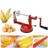 Alat Pemotong Kentang Spiral Stainless dengan Pisau Tahan Karat — 2