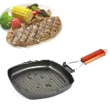 Wajan Panci Grill Bbq Korean Panggangan Anti Lengket Bentuk Kotak 20Cm — 6
