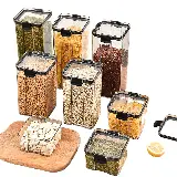 Toples Kotak Penyimpanan Snack dan Cereal Transparan dan Kedap Udara — 8