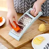 Parutan Buah Sayur Multi Fungsi Serbaguna Stainless 4 In 1 — 4