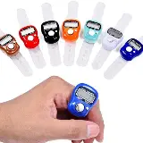 Tasbih Elektrik Tasbih Digital Mini Finger Counter Penghitung Digital — 1
