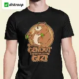 Kaos Lucu/Parodi Distroop - Mode Hemat Energi - Kelebihan Gizi — 9