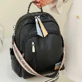 Tas Ransel Wanita Kulit Korea Kekinian Import Tali Slempang 2in1 — 10