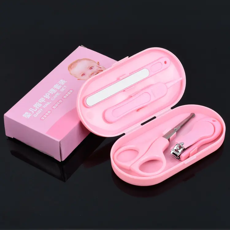 Gunting Kuku Bayi Manicure Set Baby Nail Cutter 4 In 1