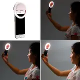 Lampu Buat Selfie Led Ring Light Kecil Untuk Hp Handphone Aksesories — 7