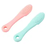 Sikat Silikon Pembersih Komedo Hidung Blackhead Finger Brush — 2