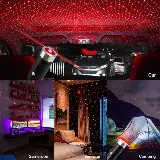 Lampu Laser Proyektor Led USB Bintang Star Dekorasi Plafon Mobil Kamar — 6