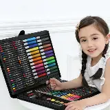 Art Colouring Set Spidol Cyaron Krayon Pensil Warna 150pcs — 6