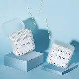 Cotton Bud Swabs isi 100 Natural Bambu Tanpa Pemutih — 3
