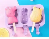 Cetakan Ice Cream Silicon Karakter Lucu untuk Es Krim dan Agar-Agar — 10