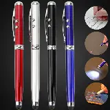 Stylus Pen 5 In 1 Pulpen Ballpoint Touchscreen Dengan Red Laser Senter — 5