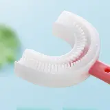 Sikat Gigi Silikon Toothbrush Bentuk U Shape Anak Bayi Bpa Free — 4