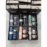 Souvenir Termos Set Cangkir Vacuum Flask Set Hampers 500ml — 3