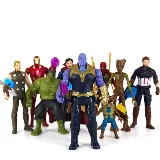 Mainan Action Figure Superhero Marvel Avengers Spiderman Iron Man Hulk — 4