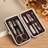 Set 7 Pcs Gunting Kuku Nail Art Set Perlengkapan Manicure Pedicure — 3