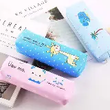 Tempat Kotak Pensil Kain Korea Motif Unik Cartoon Kartun — 3
