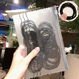 Ikat Rambut Korea Karet Polos Cocok untuk Berbagai Model Rambut — 1