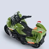 Mainan Die Cast Motor Tarik Polisi Pemadam Anak Laki-laki Warna Warni — 10